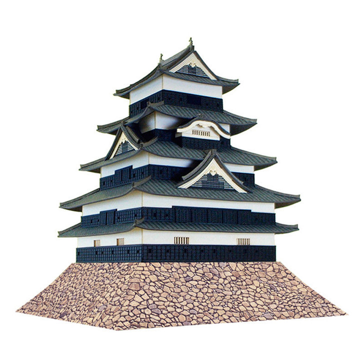 Sankei MK04-03 Matsumoto Castle 1/300 Scale Miniature Art Paper Kits