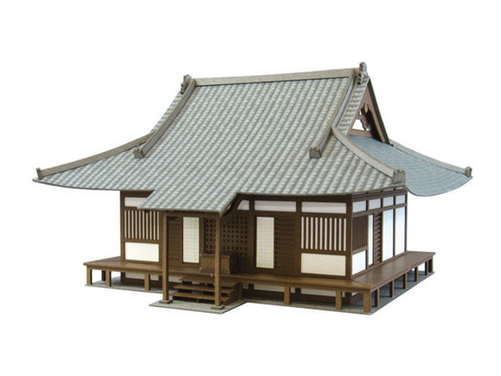 Sankei MK05-21 Temple Shrine B 1/87 HO Scale Paper Kits