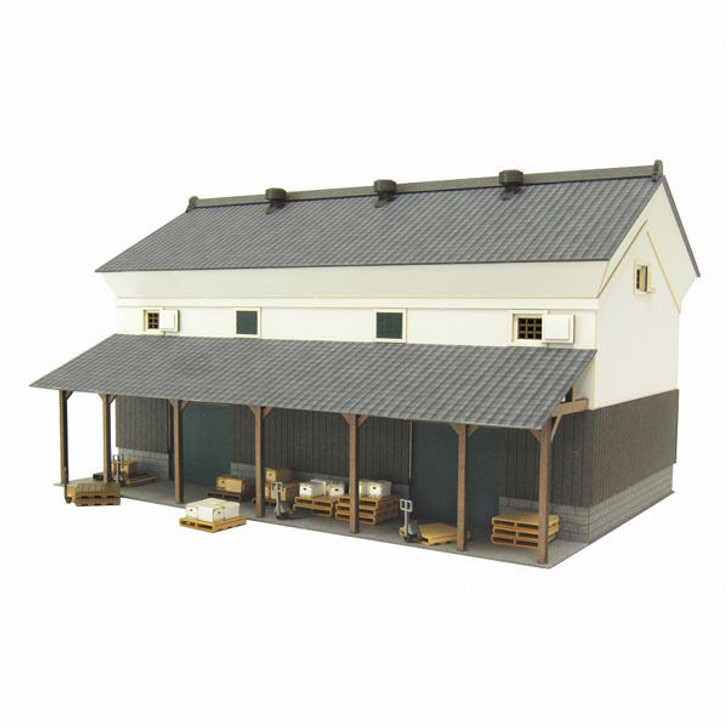 Sankei MK05-46 Japanese Warehouse 1/80 HO Scale Paper Kits