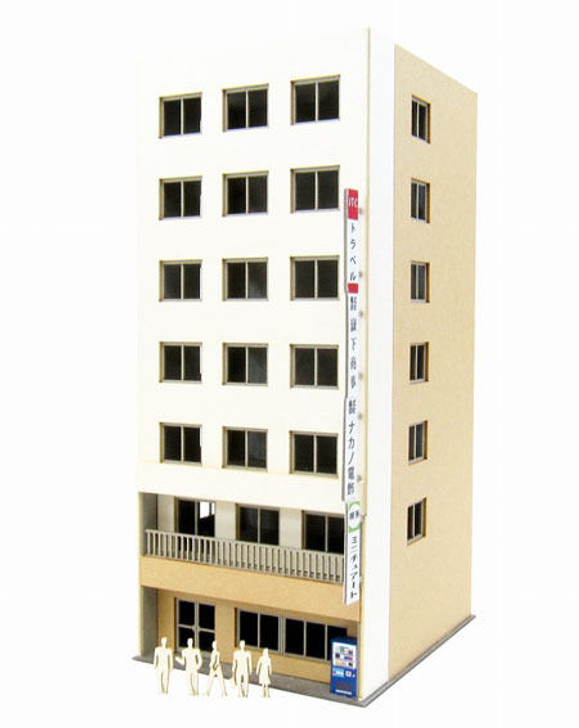 Sankei MP01-140 Building D 1/220 Z Scale Paper Kits