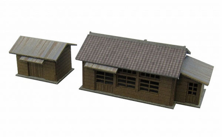 Sankei MP01-69 Cabin A 1/220 Z Scale Paper Kits