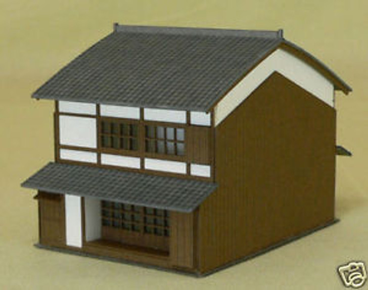 Sankei MP03-08 Japanese Shop C 1/150 N Scale Paper Kits