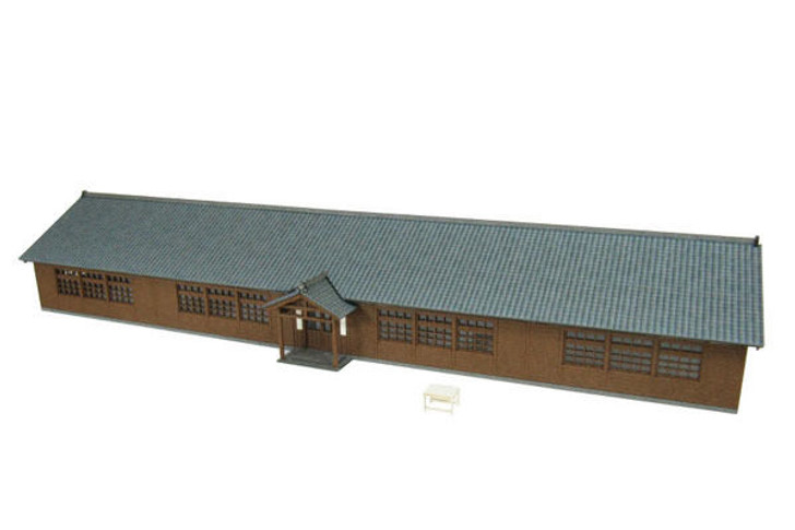 Sankei MP03-104 Wooden School 1/150 N Scale Paper Kits