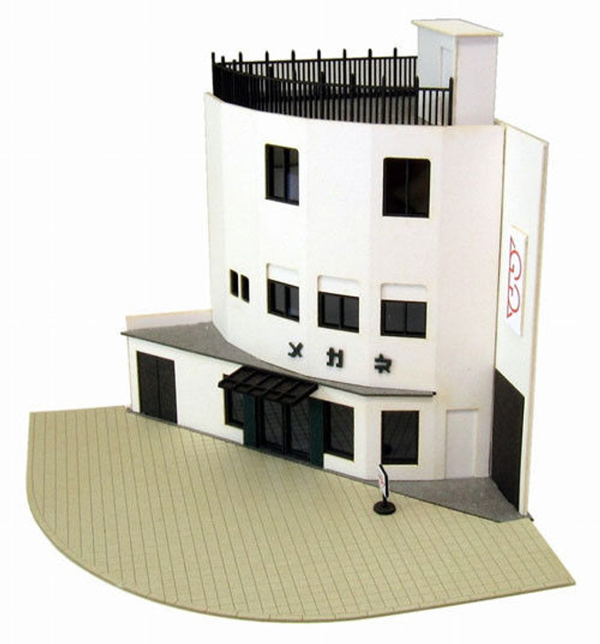 Sankei MP03-62 Optician's Shop 1/150 N Scale Paper Kits