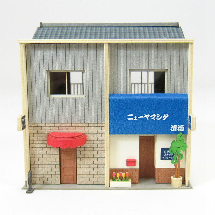 Sankei MP03-97 Japanese Pub 1/150 N Scale Paper Kits