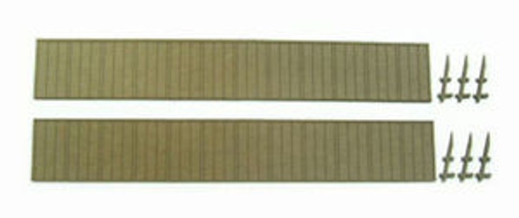 Sankei MP04-07 Wall A (Wood)  1/150 N Scale Paper Kits