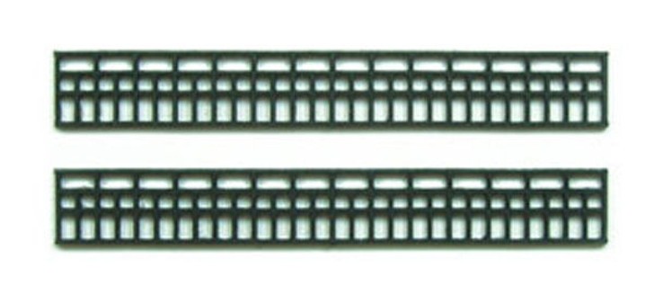 Sankei MP04-12 Metal Grille Wall B 1/150 N Scale Paper Kits
