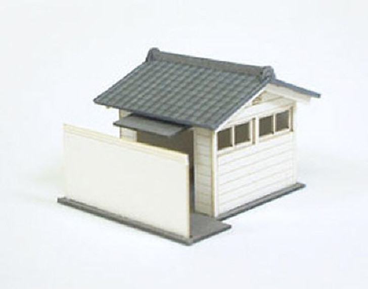Sankei MP04-21 Public Toilet A 1/150 N Scale Paper Kits