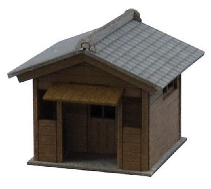 Sankei MP04-37 Public Toilet B 1/150 N Scale Paper Kits
