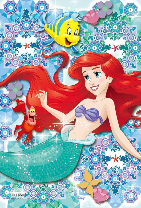 Yanoman Prism Art Jigsaw Puzzle Disney Ariel | PlazaJapan