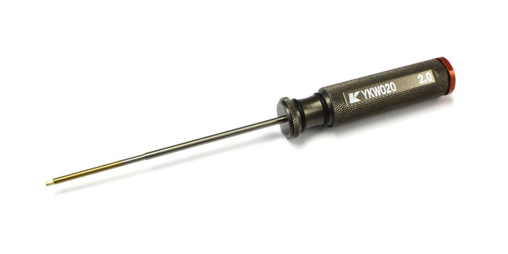 Kyosho YKW020TC KANAI TOOL Hex Wrench Driver(2.0mm/Ti-Coating)