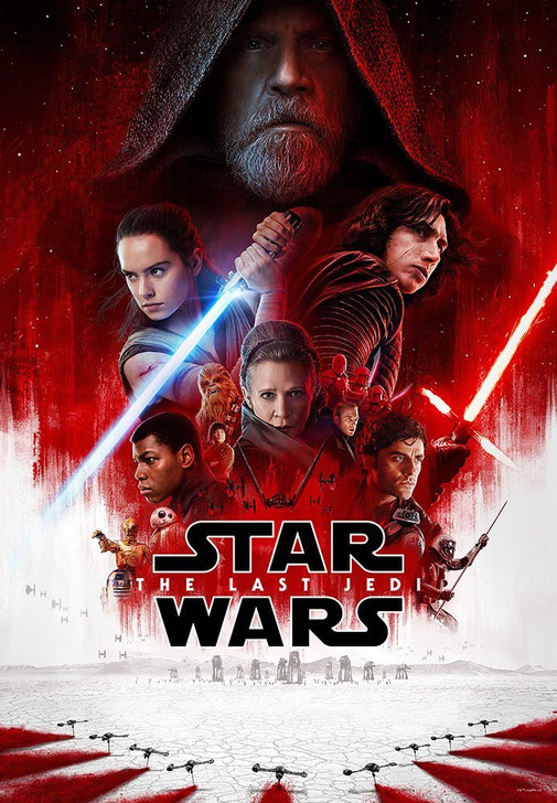 Tenyo Japan Jigsaw Puzzle W-1000-669 Star Wars The Last Jedi (1000 Pieces)