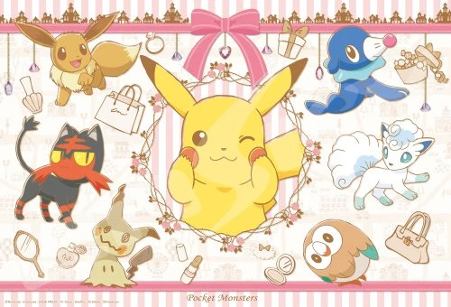 Ensky Jigsaw Puzzle 108-L706 Pokemon Pikachu & Friends (108 L-Pieces)