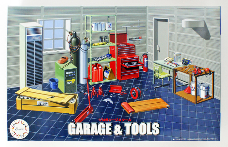 Fujimi GT15 116358 Garage & Tools 1/24 scale kit