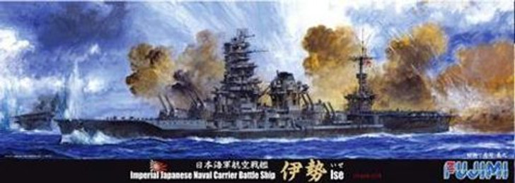 Fujimi TOKU 39EX-1 IJN Aircraft Cruiser ISE Special Version (Wooden Deck Sticker/ Metal Gun Barrel included) 1/700 scale kit