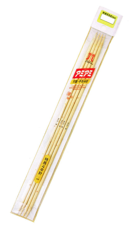 Hamanaka H250-200-6 Knitting Needle (Bamboo) 30cm No.6 (3.9mm)