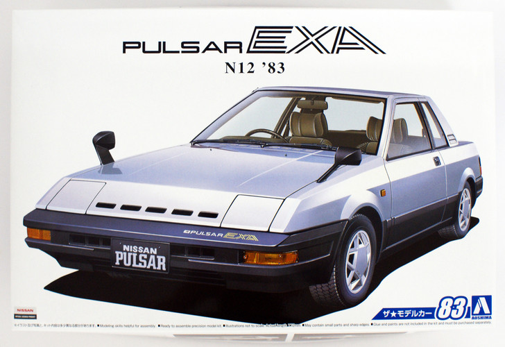 Aoshima 56141 The Model Car 83 Nissan HN12 Pulsar EXA 1983 1/24 scale kit