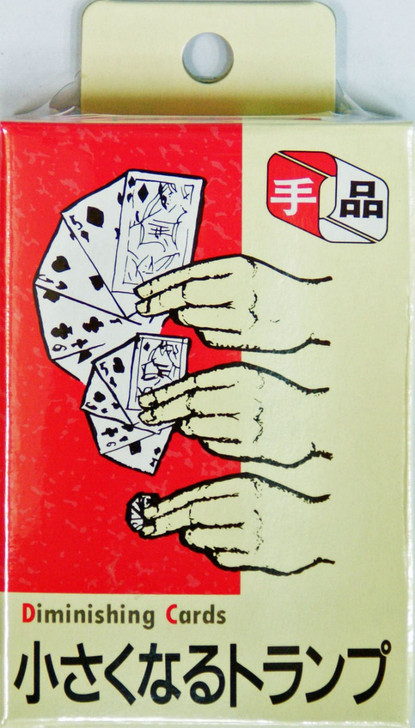 Tenyo Japan 118108 DIMINISHING CARDS (Magic Trick) (4905823118108)