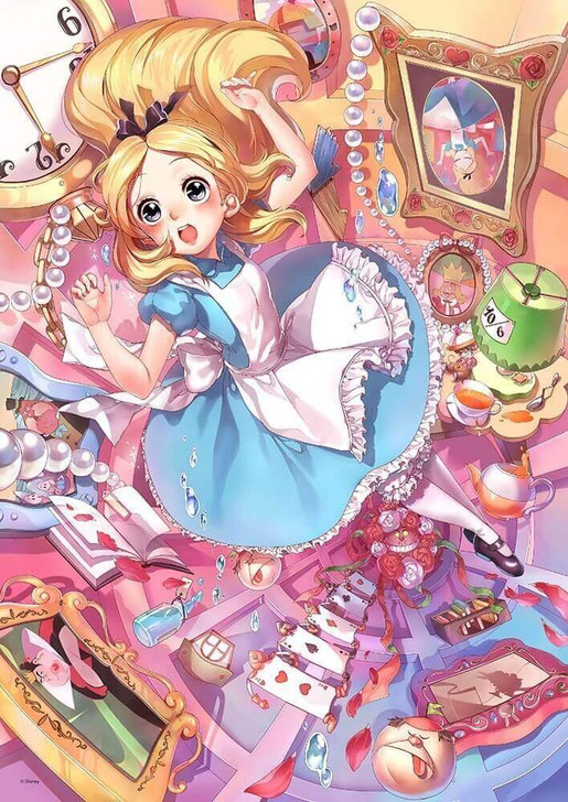 Tenyo Japan Jigsaw Puzzle Alice in Wonderland | PlazaJapan
