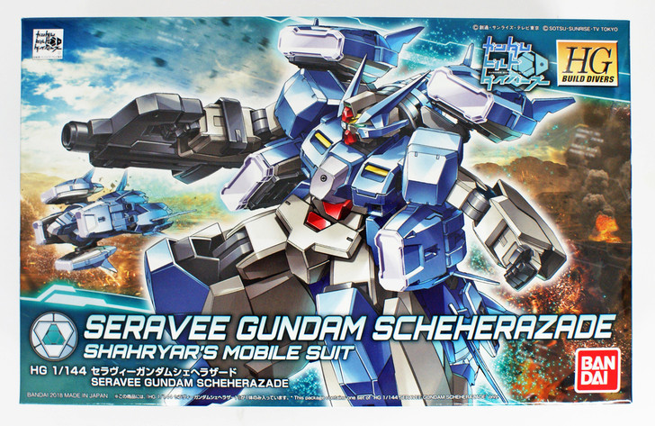 Bandai HG Gundam Build Divers 006 Seravee Gundam Scheherazad