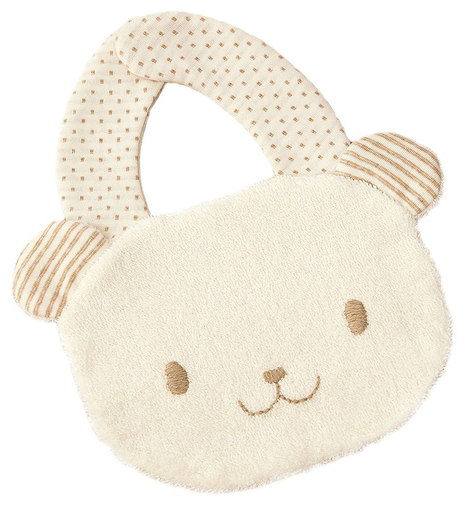Hamanaka H434-534 Organic Cotton Handicraft Kit Baby Bib Bear