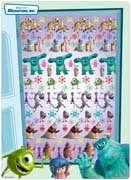 Tenyo Japan 268414 3D SHEET MONSTERS INC (Magic Trick) (4905823268414)