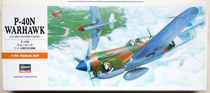 Hasegawa A9 P-40N Warhawk 1/72 scale kit (4967834011397)