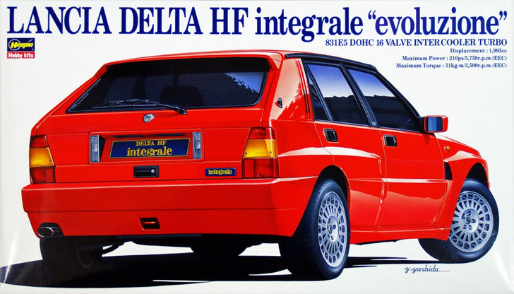 Hasegawa CD09 LANCIA DELTA HF INTEGRALE EVOLUZIOne 1/24 Scale Kit (4967834241091)