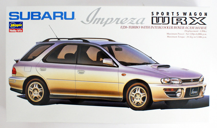 Hasegawa CD15 SUBARU IMPREZA SPORTS WAGON WRX 1/24 Scale Kit (4967834241152)