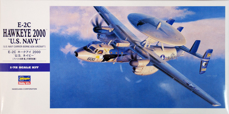 Hasegawa E31 E-2C HAWKEYE 2000 U.S. NAVY 1/72 Scale Kit (4967834015616)