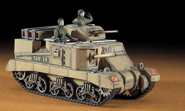 Hasegawa MT05 MEDIUM TANK M3 GRANT Mk.I 1/72 Scale Kit (4967834312050)