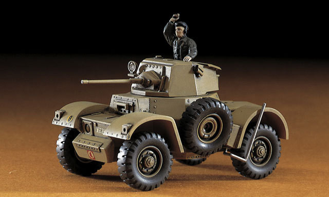 Hasegawa MT24 ARMOURED CAR DAIMLER Mk.II 1/72 Scale Kit (4967834312241)