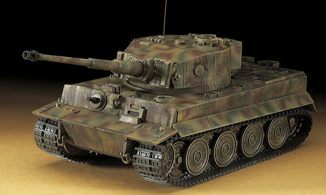 Hasegawa MT39 Pz.Kpfw VI TIGER I ausf. E LAST 1/72 Scale Kit (4967834312395)
