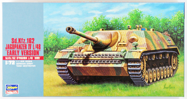 Hasegawa MT49 Sd.Kfz 162 JAGDPANZER IV L/48EARLY 1/72 Scale Kit (4967834312494)