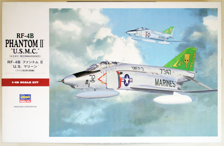 Hasegawa PT31 RF-4B PHANTOM II (US Marine) 1/48 Scale Kit (4967834072312)
