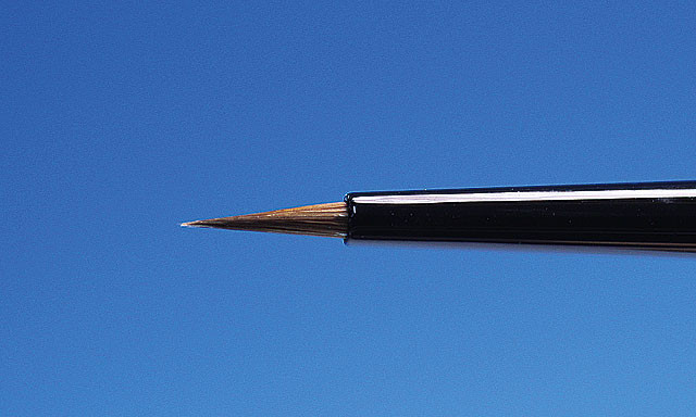 Hasegawa KF-05 Thin Brush (Fine) Menso Fude (Kumanofude) (4967834712553)