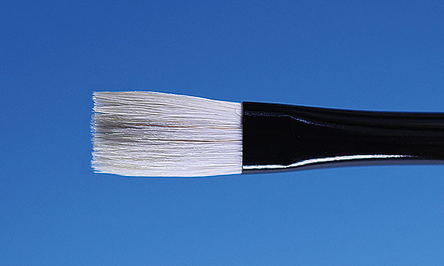 Hasegawa KF-09 Flat Brush (Long) Hira Fude (Kumanofude) (4967834712591)