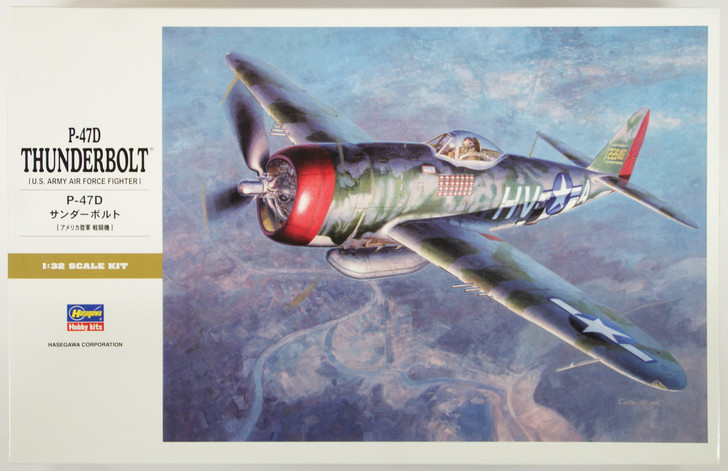 Hasegawa ST27 P-47D THUNDERBOLT 1/32 Scale Kit (4967834088771)