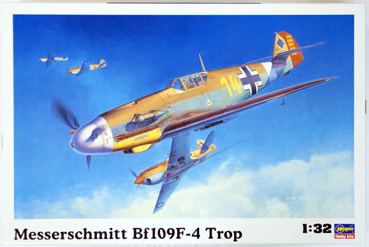 Hasegawa ST31 Messerschmitt Bf109F-4 Trop 1/32 Scale Kit (4967834088818)