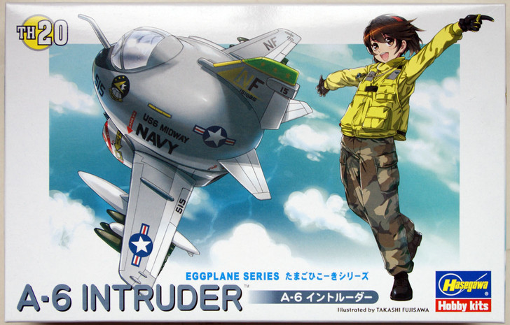 Hasegawa TH20 A-6 INTRUDER Eggplane (Egg Plane) Series (4967834601307)