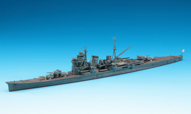 Hasegawa Waterline 334 IJN Heavy Cruiser Nachi 1/700 Scale Kit (4967834493346)