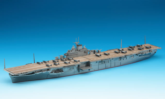 Hasegawa Waterline 707 US Navy Aircraft Carrier Essex 1/700 Scale Kit (4967834497078)