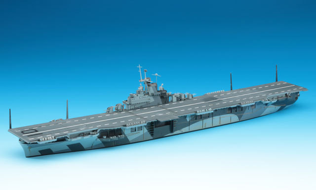 Hasegawa Waterline 709 US Navy Aircraft Carrier Yorktown 2 1/700 Scale Kit (4967834497092)