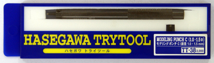 Hasegawa TT-38 Modeling Punch C (Diameter 1.0mm/1.5mm) (4967834715387)