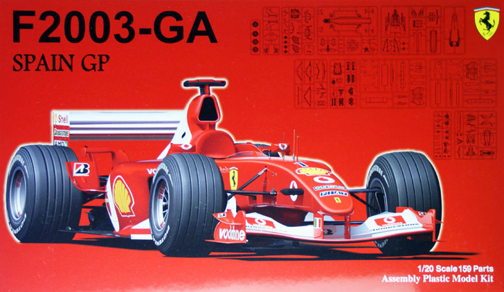 Fujimi GP36 090917 F1 Ferrari F2003-GA Spain GP 1/20 Scale Kit (4968728090917)