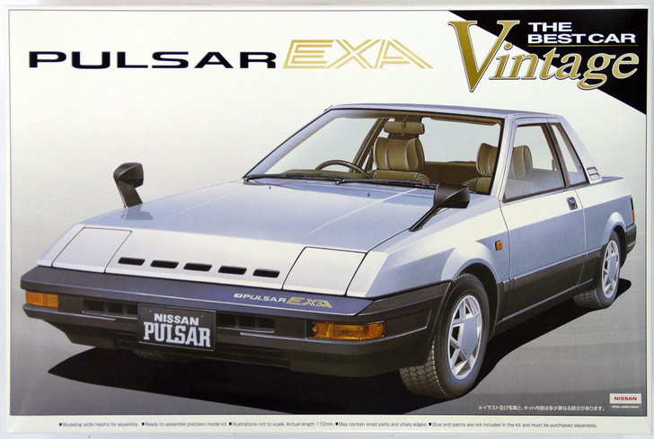 Aoshima 02285 Nissan Pulsar EXA (N12) 1/24 Scale Kit