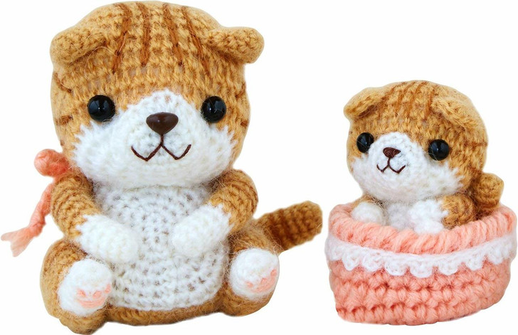 Hamanaka H301-516 Amigurumi (Crochet Doll) Kit Scottish Fold