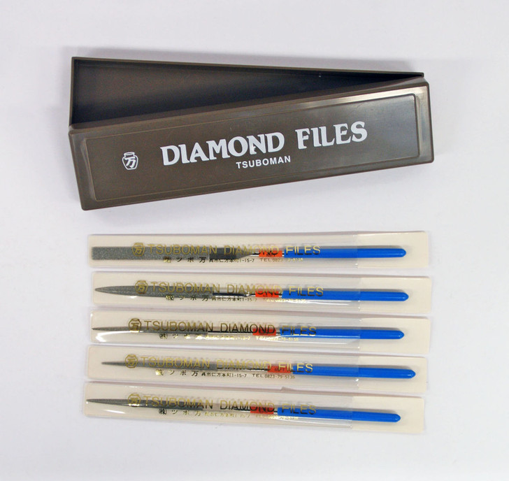 TSUBOMAN 5S-Set Precision Diamond Needle Files 5 pcs Set SYU