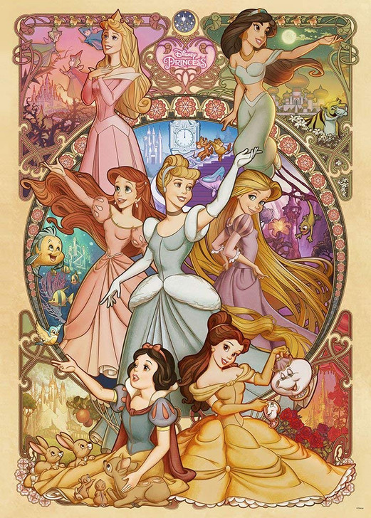 Disney Tenyo Jigsaw Puzzle 3点 セット Tenyo Japan Jigsaw Puzzle Disney Princess | PlazaJapan