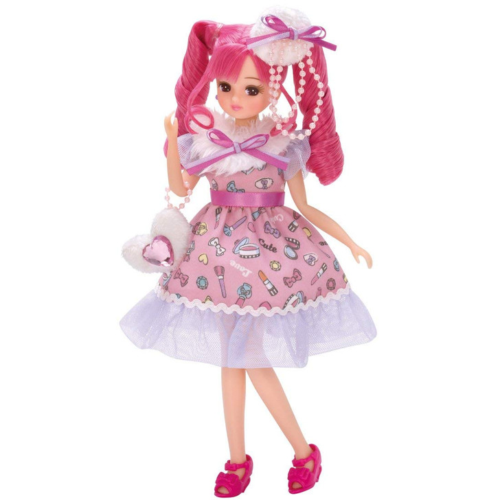 Takara Tomy Licca Doll LD-15 Cosmetic Pink | PlazaJapan